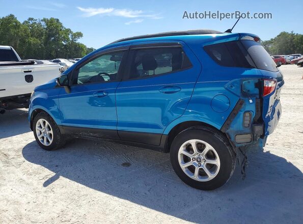MAJ3S2GE5KC263662 2019 FORD ECOSPORT Blue უკანა მარცხენა