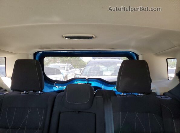 MAJ3S2GE5KC263662 2019 FORD ECOSPORT Blue უკანა სავარძლების ხედი