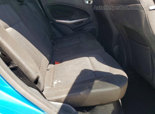 MAJ3S2GE5KC263662 2019 FORD ECOSPORT Blue უკანა სალონის ხედი