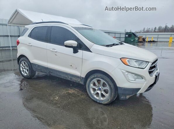 MAJ3S2GE5KC310141 2019 FORD ECOSPORT White წინა მარჯვენა