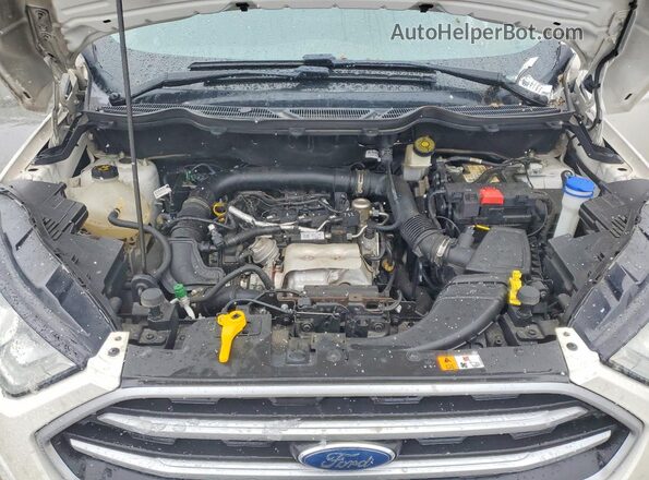 MAJ3S2GE5KC310141 2019 FORD ECOSPORT White უკანა სალონის ხედი