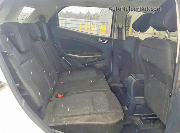 MAJ3S2GE5KC310141 2019 FORD ECOSPORT White უკანა სავარძლების ხედი