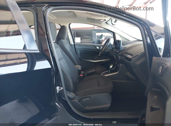 MAJ3S2GE5LC342685 2020 FORD ECOSPORT Black წინა სალონის ხედი