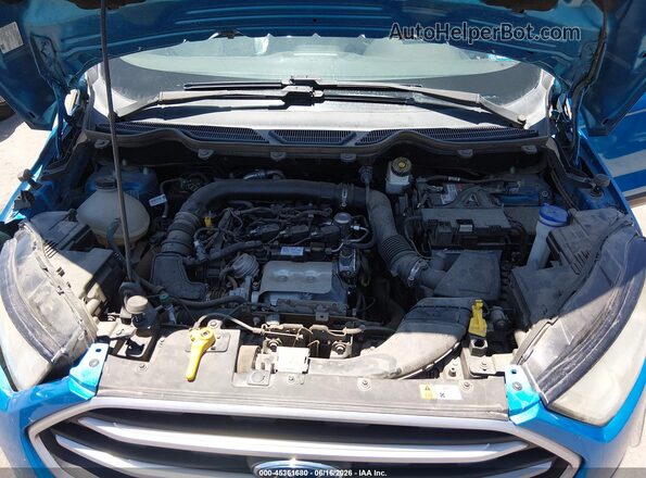 MAJ3S2GE5LC344534 2020 FORD ECOSPORT Blue Vista trasera