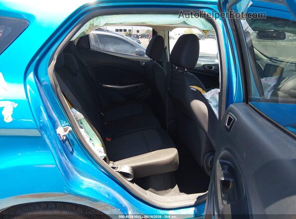 MAJ3S2GE5LC344534 2020 FORD ECOSPORT Blue Vista de la etiqueta del VIN