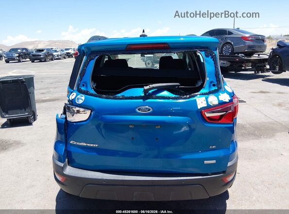 MAJ3S2GE5LC344534 2020 FORD ECOSPORT Blue 