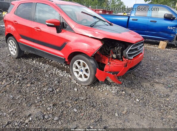 MAJ3S2GE5MC456025 2021 FORD ECOSPORT Красный Вид спереди