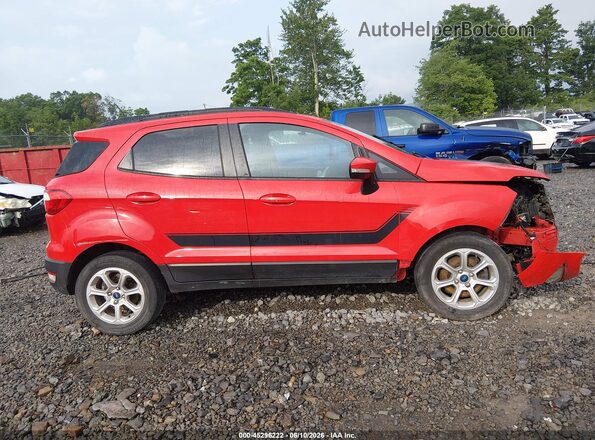 MAJ3S2GE5MC456025 2021 FORD ECOSPORT Красный Вид задней части салона