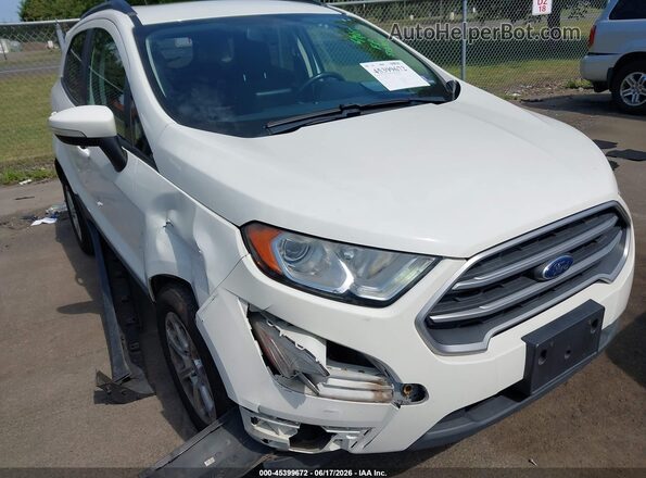 MAJ3S2GE6KC261435 2019 FORD ECOSPORT White Front view