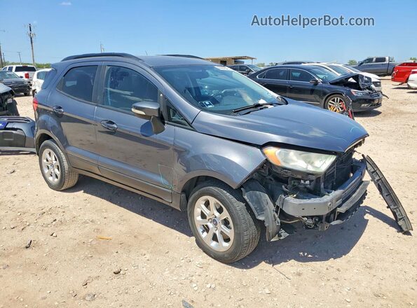 MAJ3S2GE6KC272497 2019 FORD ECOSPORT Gray Առջևի աջ