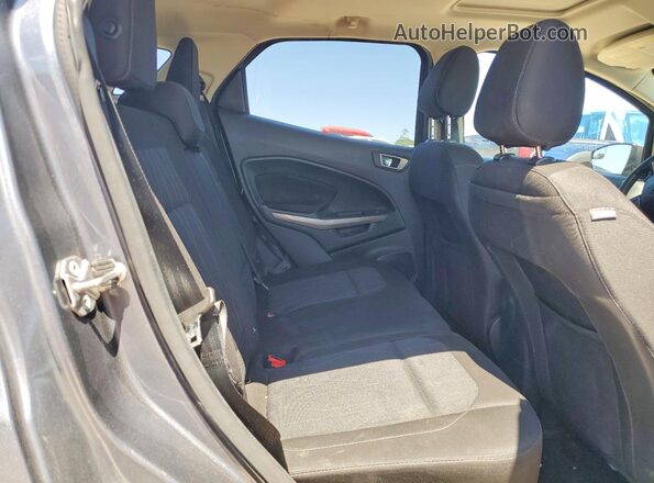 MAJ3S2GE6KC272497 2019 FORD ECOSPORT Gray Հետևի նստատեղերի տեսք