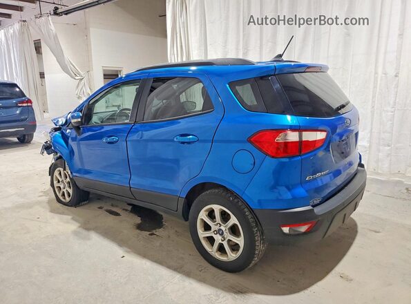 MAJ3S2GE6KC302291 2019 FORD ECOSPORT Blue Հետևի ձախ