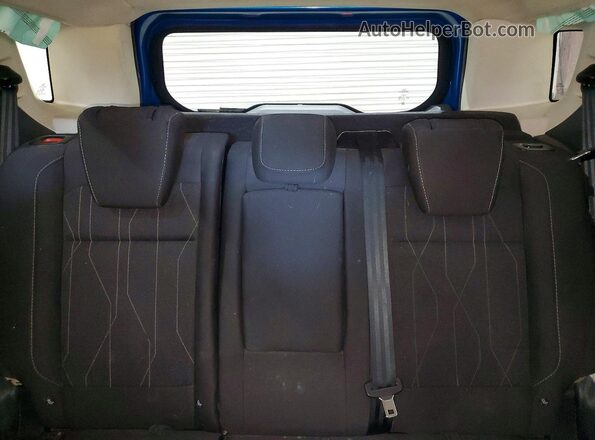 MAJ3S2GE6KC302291 2019 FORD ECOSPORT Blue Հետևի նստատեղերի տեսք