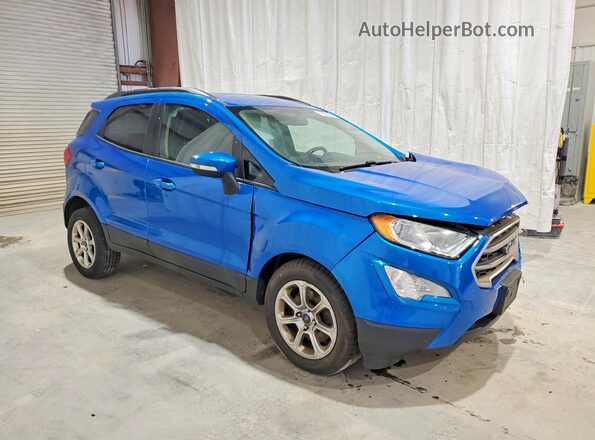 MAJ3S2GE6KC302291 2019 FORD ECOSPORT Blue Առջևի աջ