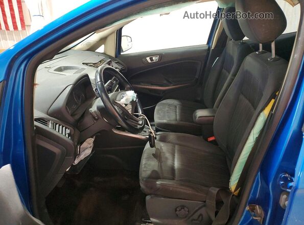 MAJ3S2GE6KC302291 2019 FORD ECOSPORT Blue Սալոնի դիմացի տեսք