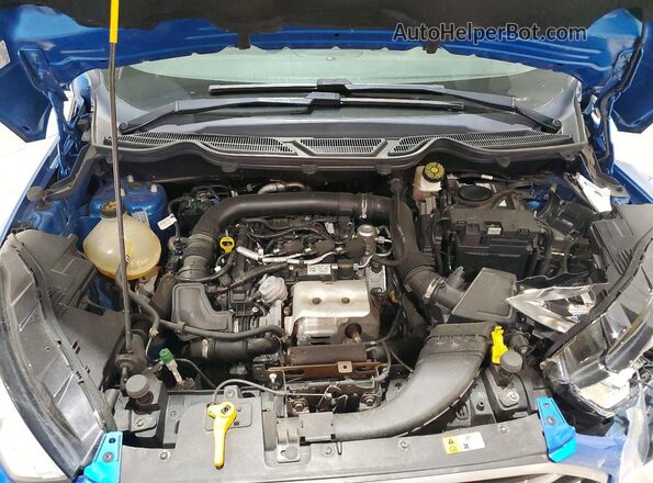 MAJ3S2GE6KC302291 2019 FORD ECOSPORT Blue Շարժիչի բաժամունքի տեսք