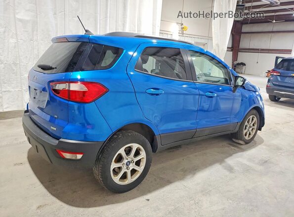 MAJ3S2GE6KC302291 2019 FORD ECOSPORT Blue Հետևի աջ