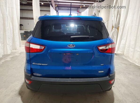 MAJ3S2GE6KC302291 2019 FORD ECOSPORT Blue Հետևի տեսք
