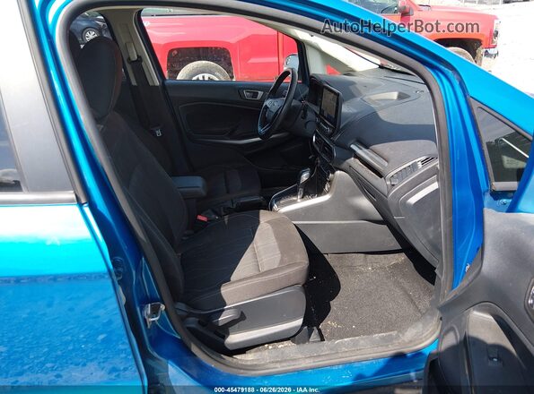 MAJ3S2GE6LC344168 2020 FORD ECOSPORT Blue Вид салону спереду