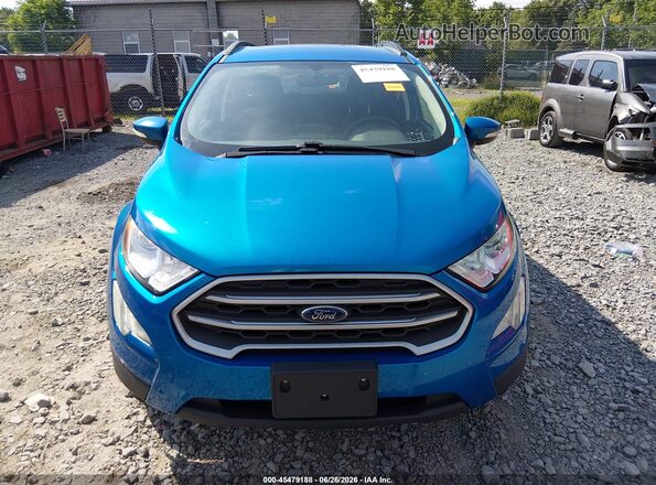 MAJ3S2GE6LC344168 2020 FORD ECOSPORT Blue Вид задньої частини салону