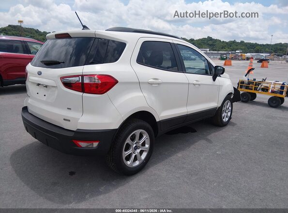 MAJ3S2GE6LC391264 2020 FORD ECOSPORT White Հետևի աջ