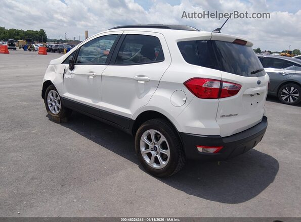 MAJ3S2GE6LC391264 2020 FORD ECOSPORT White Հետևի ձախ