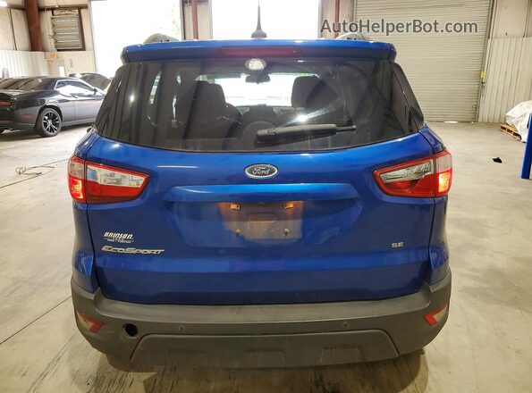 MAJ3S2GE6MC407111 2021 FORD ECOSPORT Blue უკანა ხედი