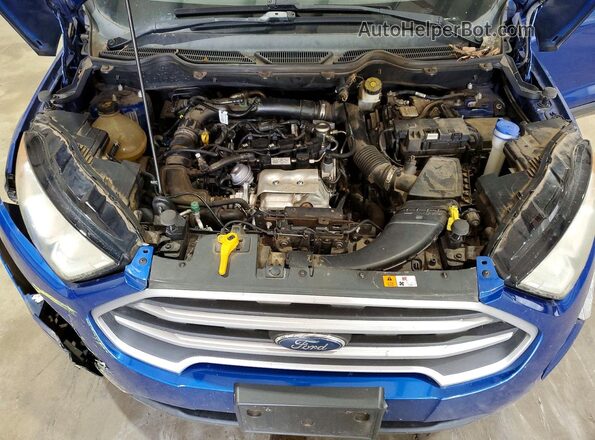 MAJ3S2GE6MC407111 2021 FORD ECOSPORT Blue უკანა სალონის ხედი