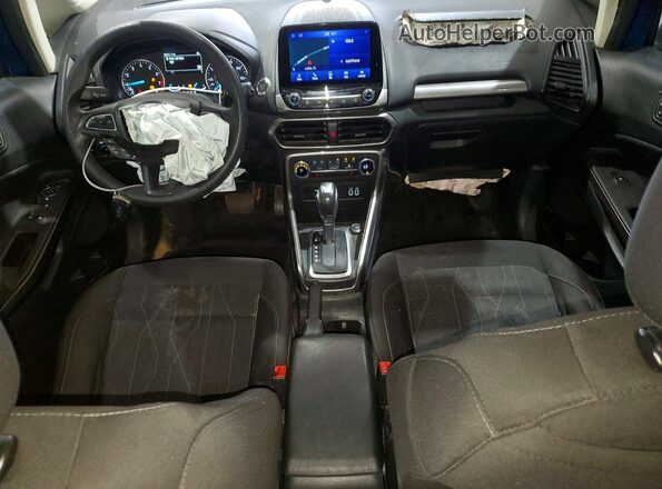 MAJ3S2GE6MC407111 2021 FORD ECOSPORT Blue წინა პანელის ხედი