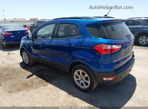 MAJ3S2GE6MC424104 2021 FORD ECOSPORT Синий Задняя левая четверть