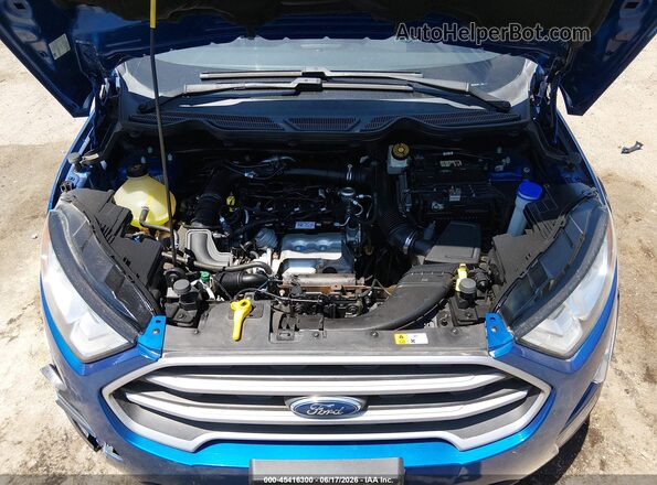 MAJ3S2GE6MC424104 2021 FORD ECOSPORT Синий Вид сзади