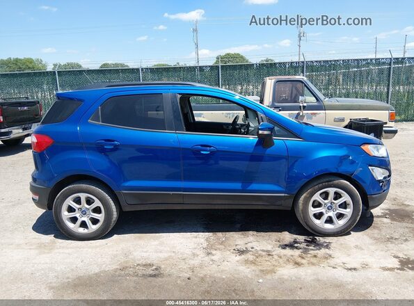 MAJ3S2GE6MC424104 2021 FORD ECOSPORT Синий Панорамный вид салона 360°