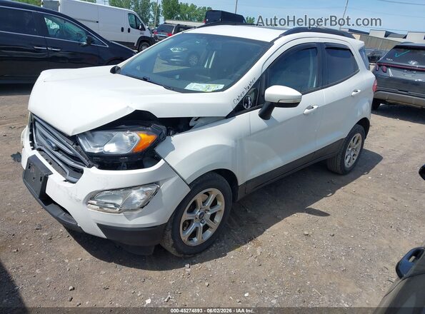 MAJ3S2GE7KC253733 2019 FORD ECOSPORT White 