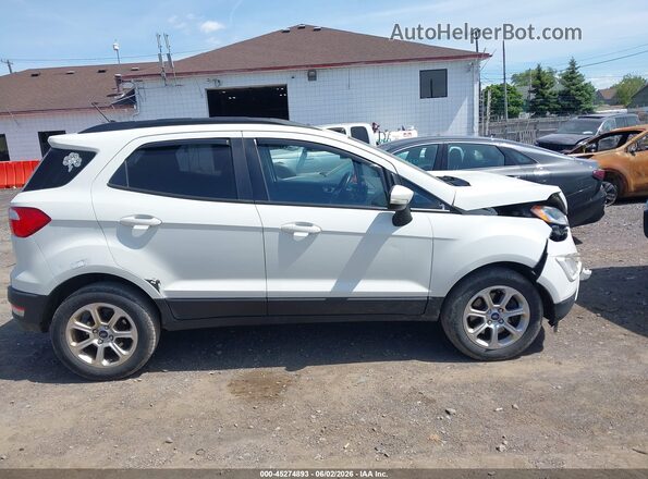 MAJ3S2GE7KC253733 2019 FORD ECOSPORT White 