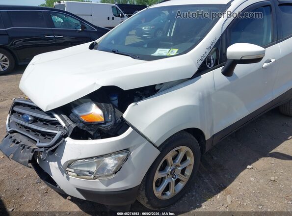 MAJ3S2GE7KC253733 2019 FORD ECOSPORT White 