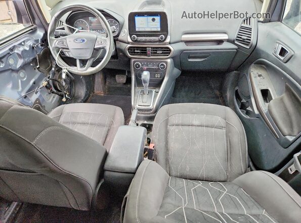 MAJ3S2GE7KC278096 2019 FORD ECOSPORT Charcoal Առջևի վահանակի տեսք