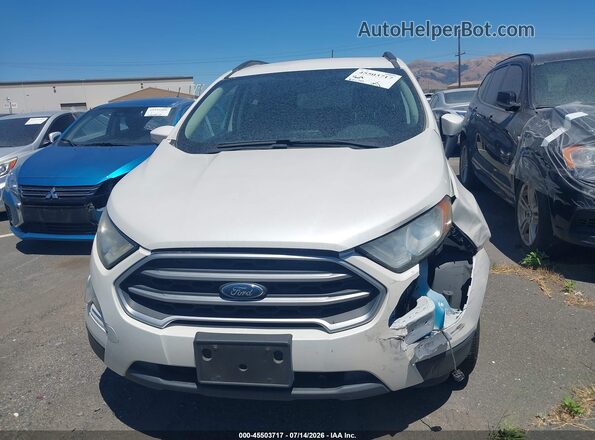 MAJ3S2GE7KC279913 2019 FORD ECOSPORT White Widok wnętrza z tyłu