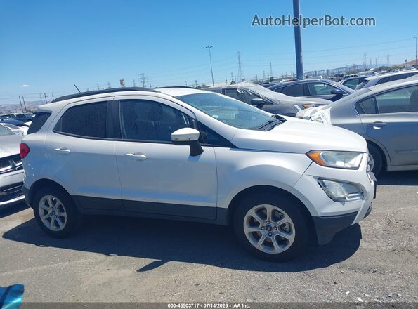MAJ3S2GE7KC279913 2019 FORD ECOSPORT White Widok wnętrza 360 stopni