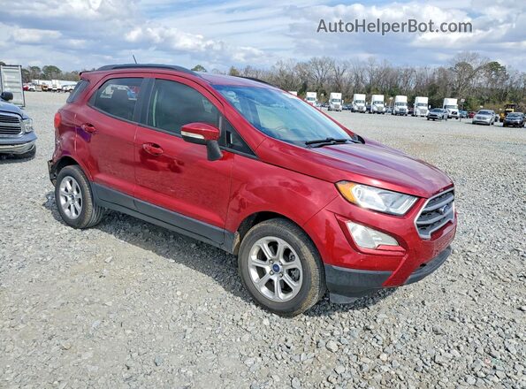 MAJ3S2GE7KC304678 2019 FORD ECOSPORT Red Front right