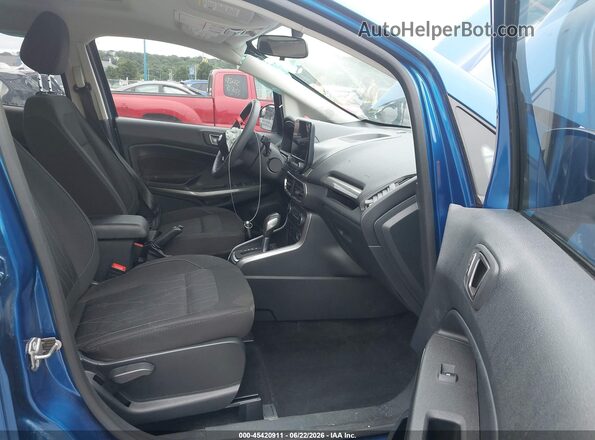 MAJ3S2GE7LC320607 2020 FORD ECOSPORT Blue Вид салону спереду