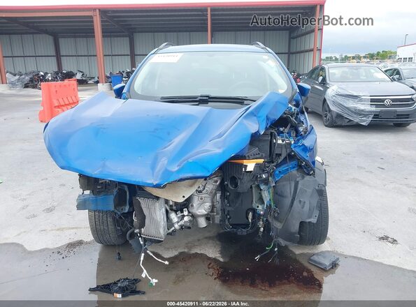 MAJ3S2GE7LC320607 2020 FORD ECOSPORT Blue Вид задньої частини салону
