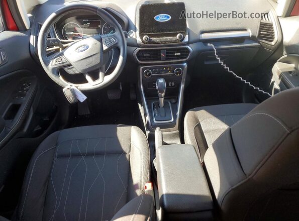 MAJ3S2GE7LC335799 2020 FORD ECOSPORT Red Առջևի վահանակի տեսք