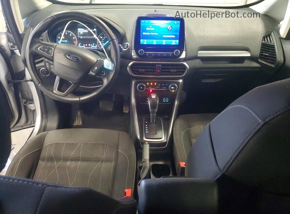 MAJ3S2GE7LC369323 2020 FORD ECOSPORT Silver Вид панелі приладів
