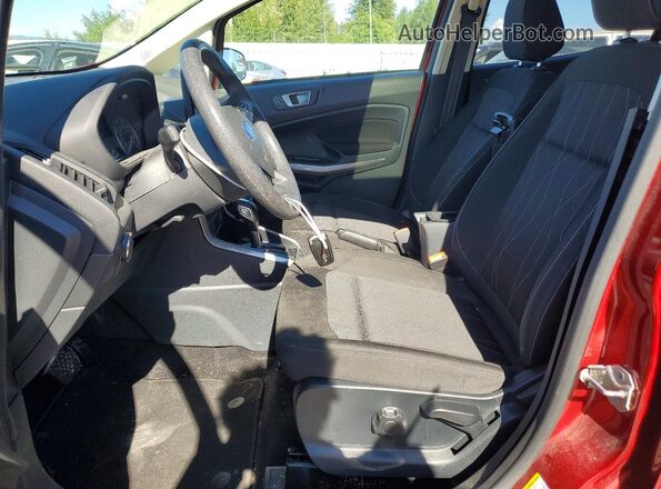 MAJ3S2GE7MC395910 2021 FORD ECOSPORT Red Вид салону спереду