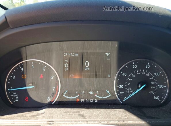 MAJ3S2GE7MC395910 2021 FORD ECOSPORT Red Вид щитка приладів