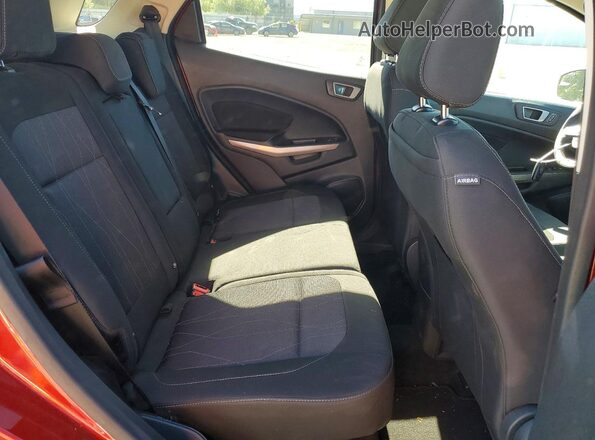 MAJ3S2GE7MC395910 2021 FORD ECOSPORT Red Вид задньої частини салону