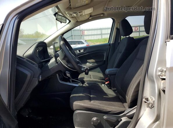 MAJ3S2GE7MC398323 2021 FORD ECOSPORT Silver Widok wnętrza z przodu