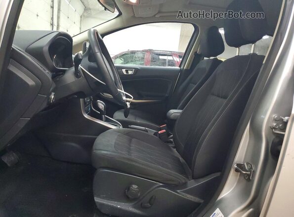 MAJ3S2GE8KC268662 2019 FORD ECOSPORT Silver Вид салону спереду
