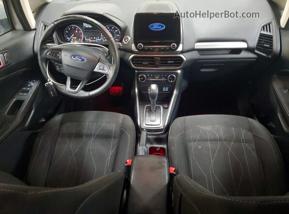 MAJ3S2GE8KC268662 2019 FORD ECOSPORT Silver Вид панелі приладів
