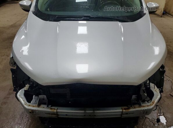 MAJ3S2GE8KC268662 2019 FORD ECOSPORT Silver Вид підкапотного простору